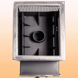 Печь банная Радуга ПБ-30Б (под навесной бак 50л) 8мм