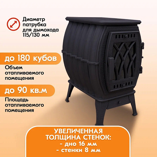 б-Печь-камин Прометалл Бахта отопительно-варочная2 Страница