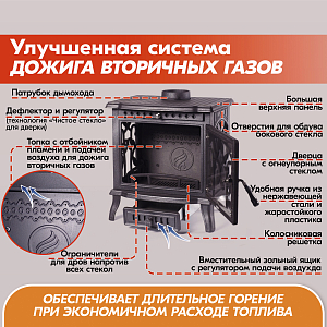04 Печь камин FireWay Demetra 2000х2000