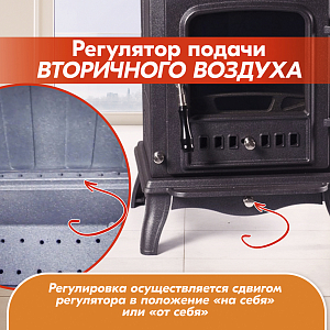 12 Печь камин FireWay Erik 2000х2000